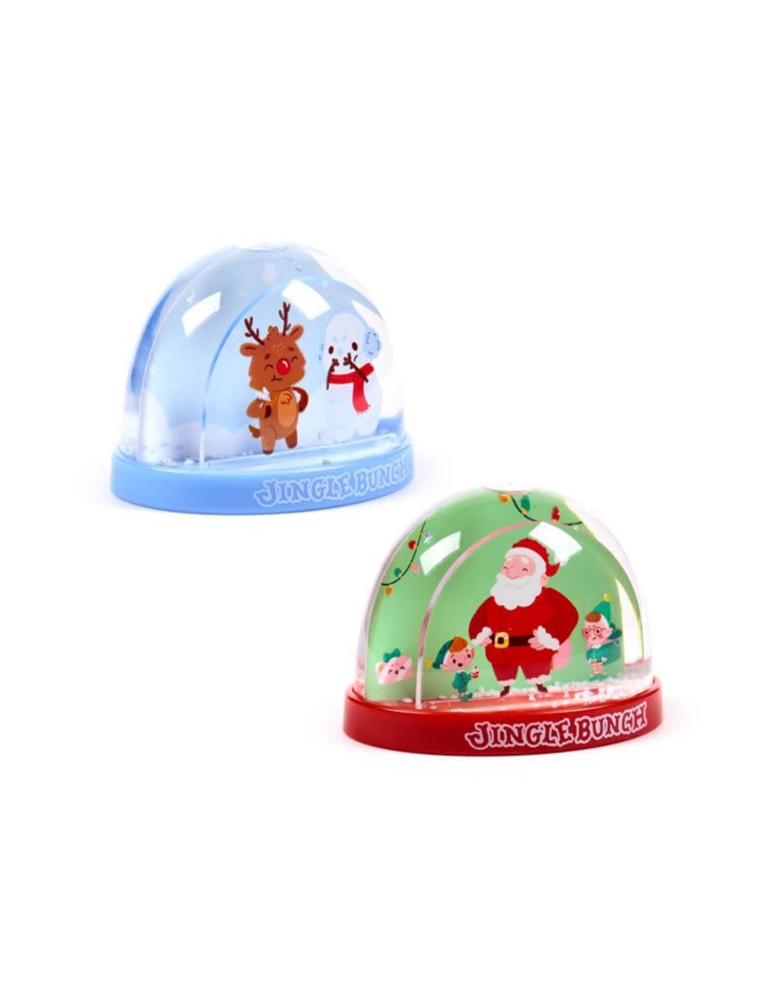 Jingle Bunch Christmas Medium Glitter Snow Storm Assorted