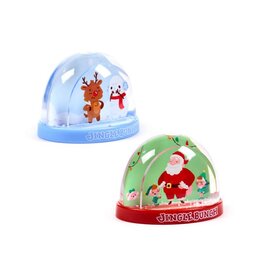 Jingle Bunch Christmas Medium Glitter Snow Storm Assorted