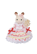 Calico Critters Calico Critters Freya's Birthday Celebration Strawberry Cake Dress