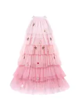 Great Pretenders Christmas Tree Dress with Headpiece, Blush, Size 3/4