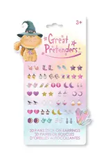 Great Pretenders Grumpy Cat Spelltastic Stick on Earrings