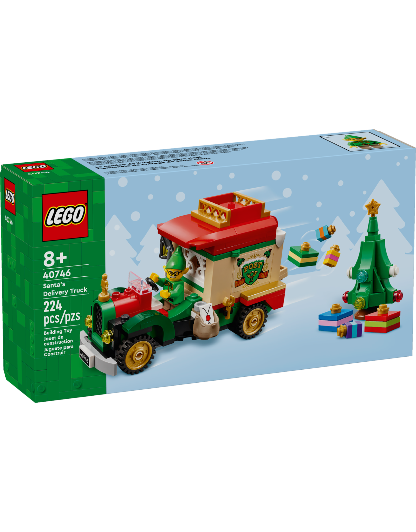 Lego Santa's Delivery Truck