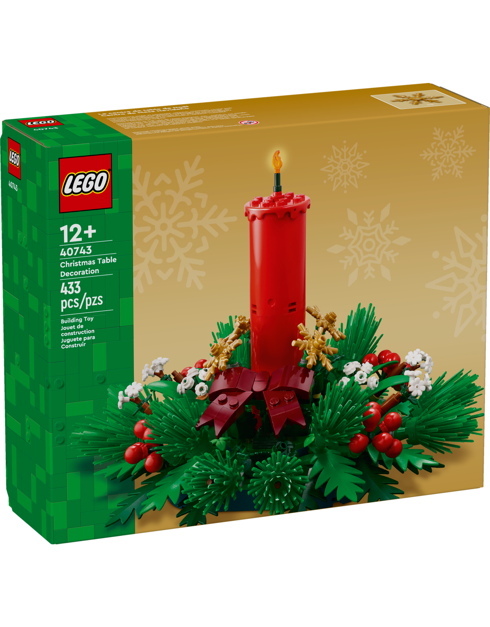 Lego Christmas Table Decoration