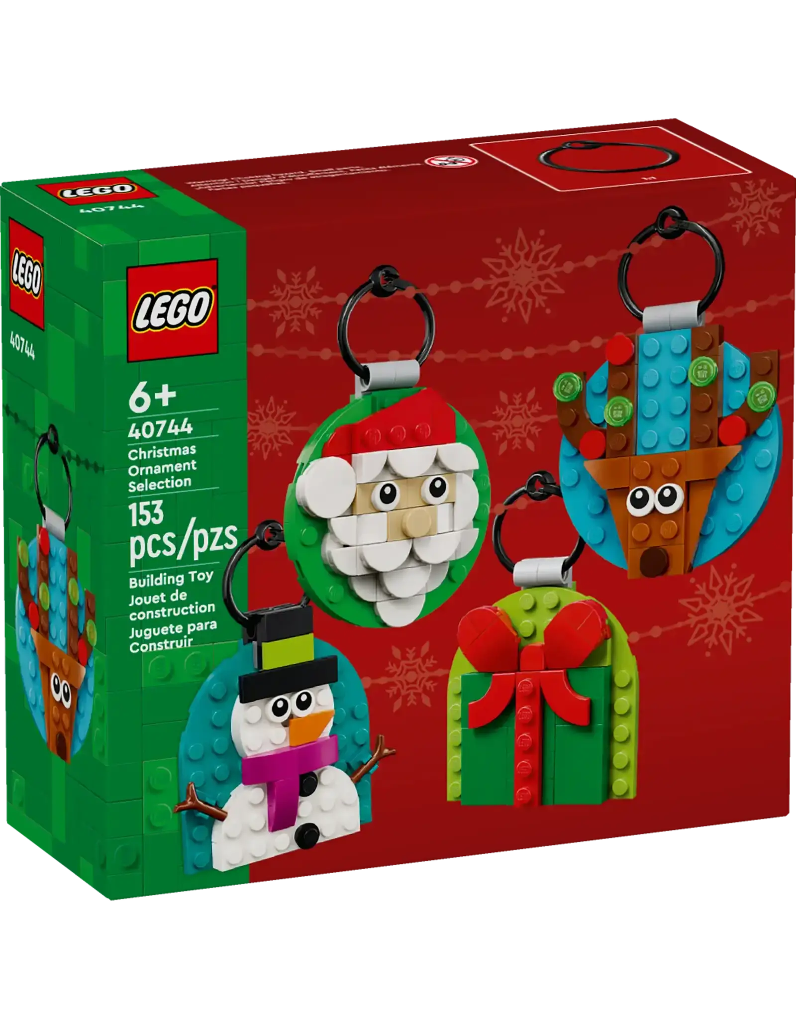 Lego Christmas Ornament Selection