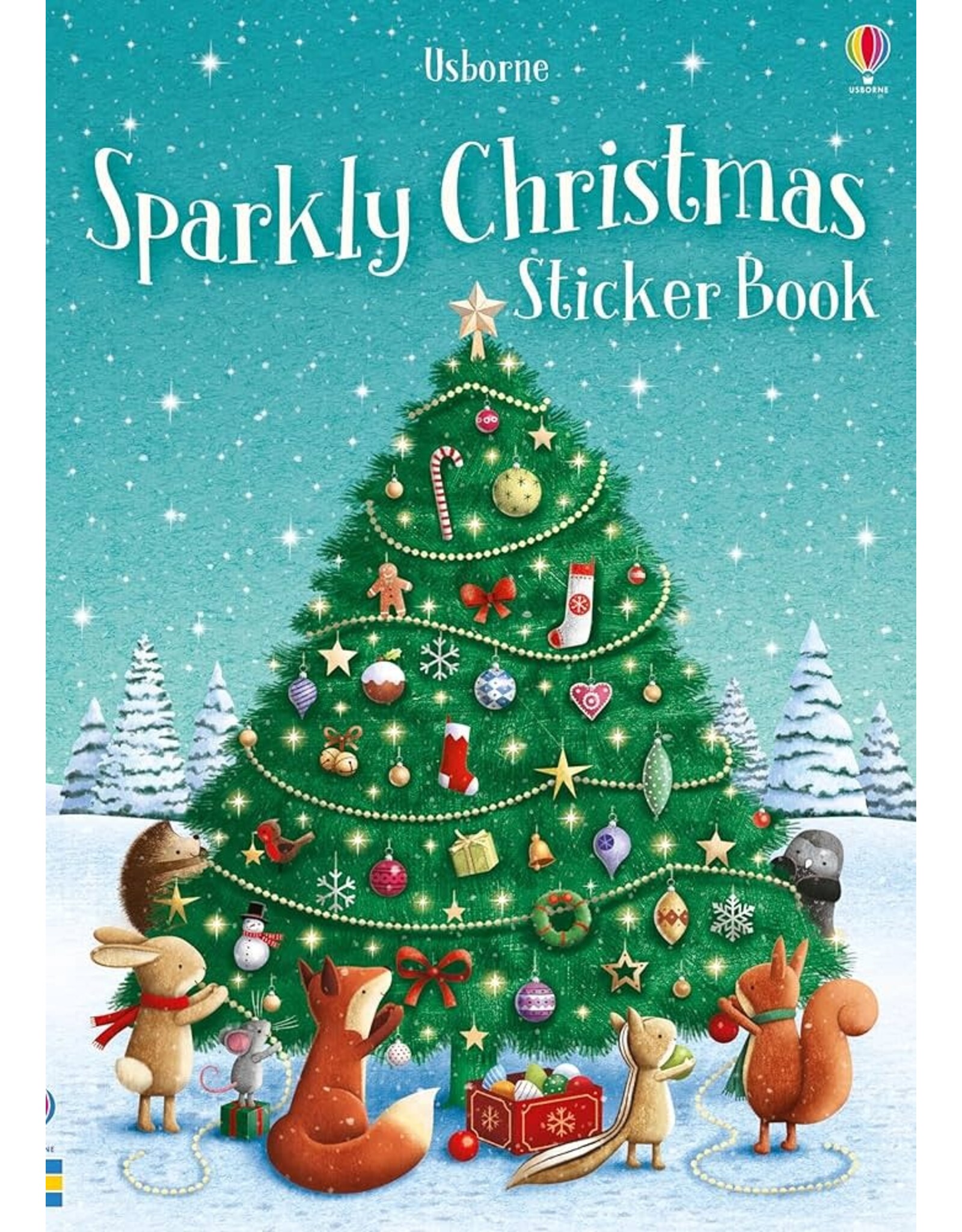 Usborne Sparkly Christmas Sticker Book