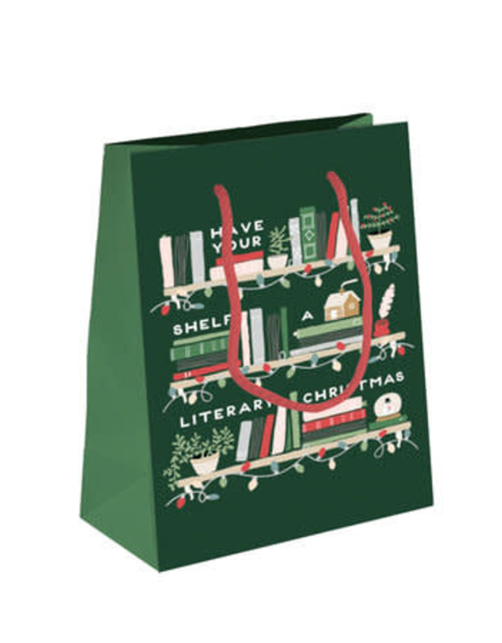 Out of Print Have Your Shelf a Literary Christmas Gift Bag (Large)