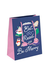 Out of Print Eat, Read, & Be Merry Gift Bag (Large)