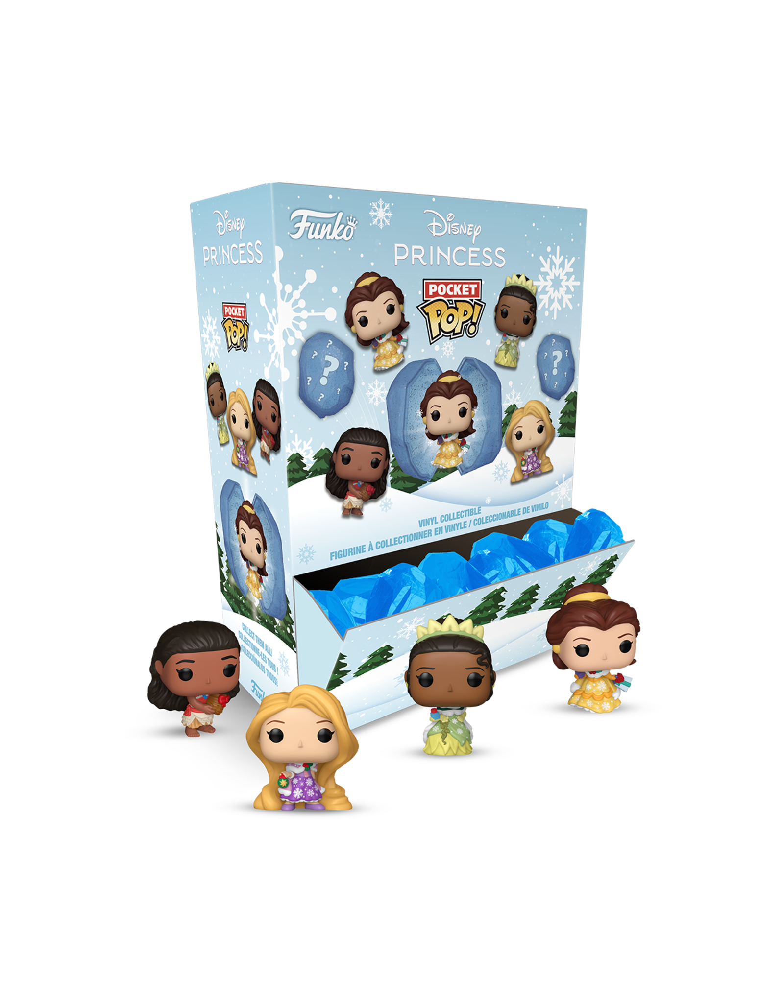 Funko Pocket Pop Holiday Ice Disney Princess