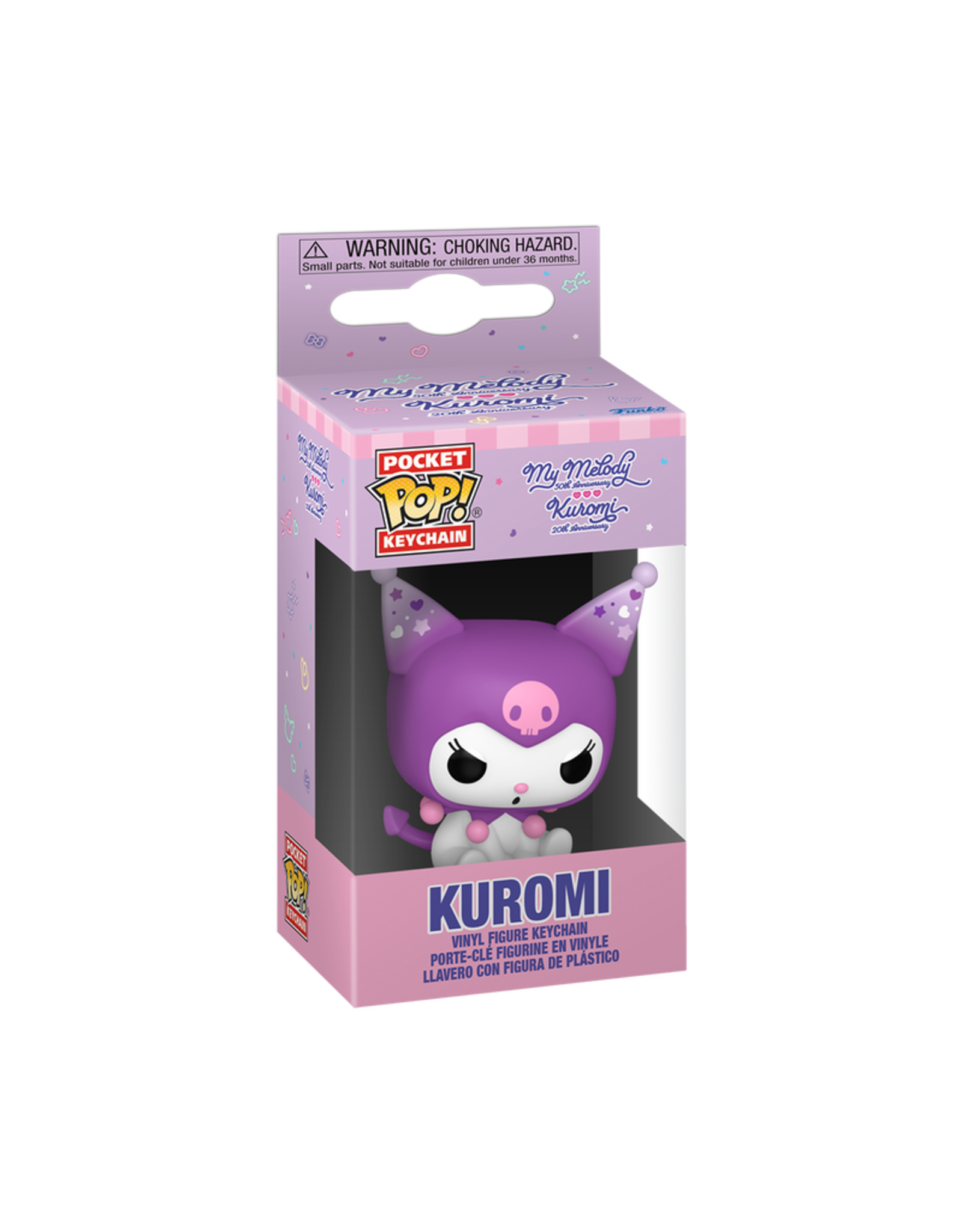 Pop Keychain Sanrio Kuromi 20th Anniversary