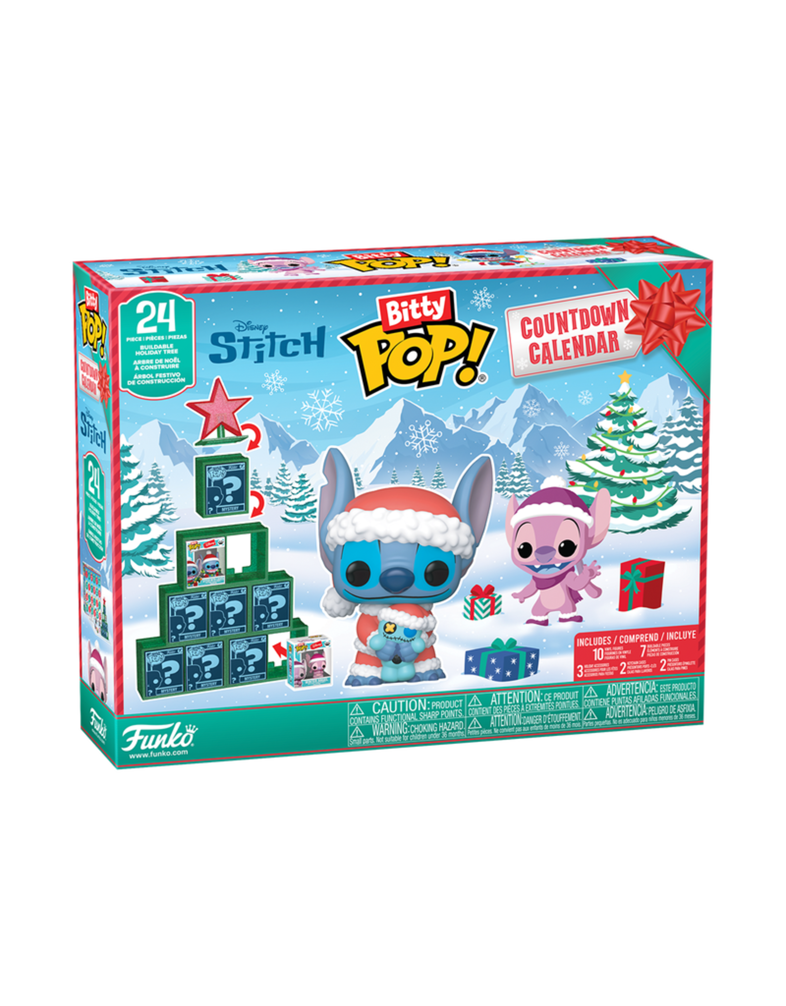 Funko Bitty Pop Countdown Calendar Christmas Stitch