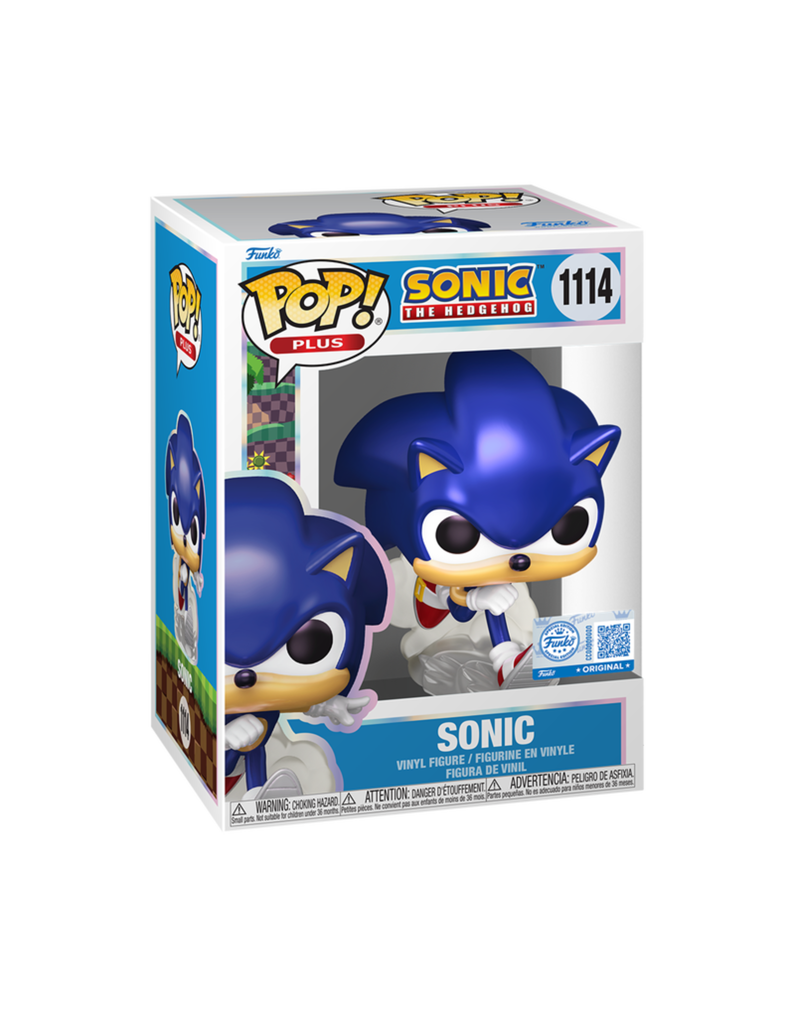 Pop Vinyl Plus Sonic