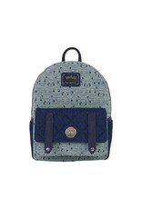Loungefly Pokemon Faux Denim All-Over Print Mini Backpack