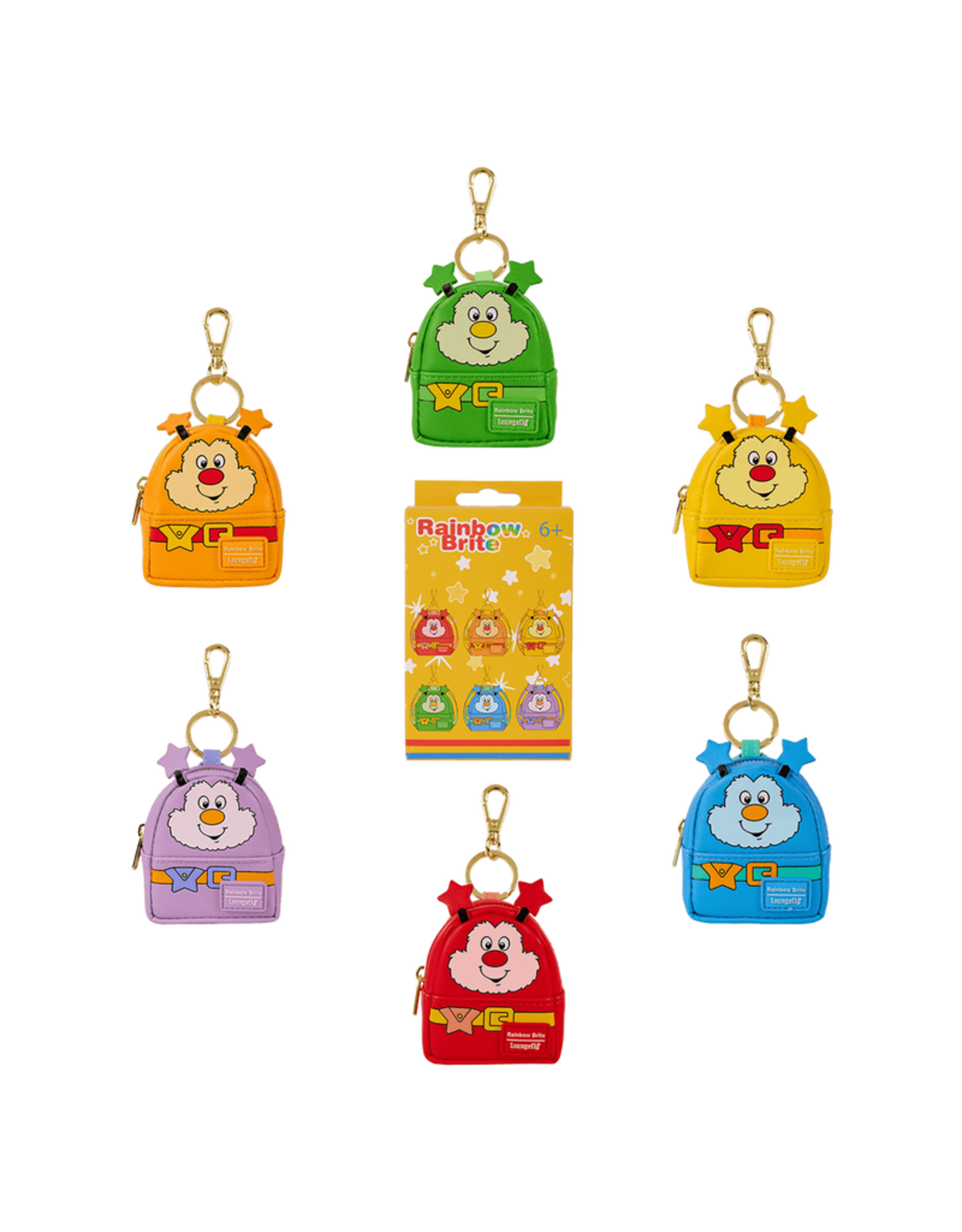 Rainbow Brite Loungefly Bag Charms Blind Box