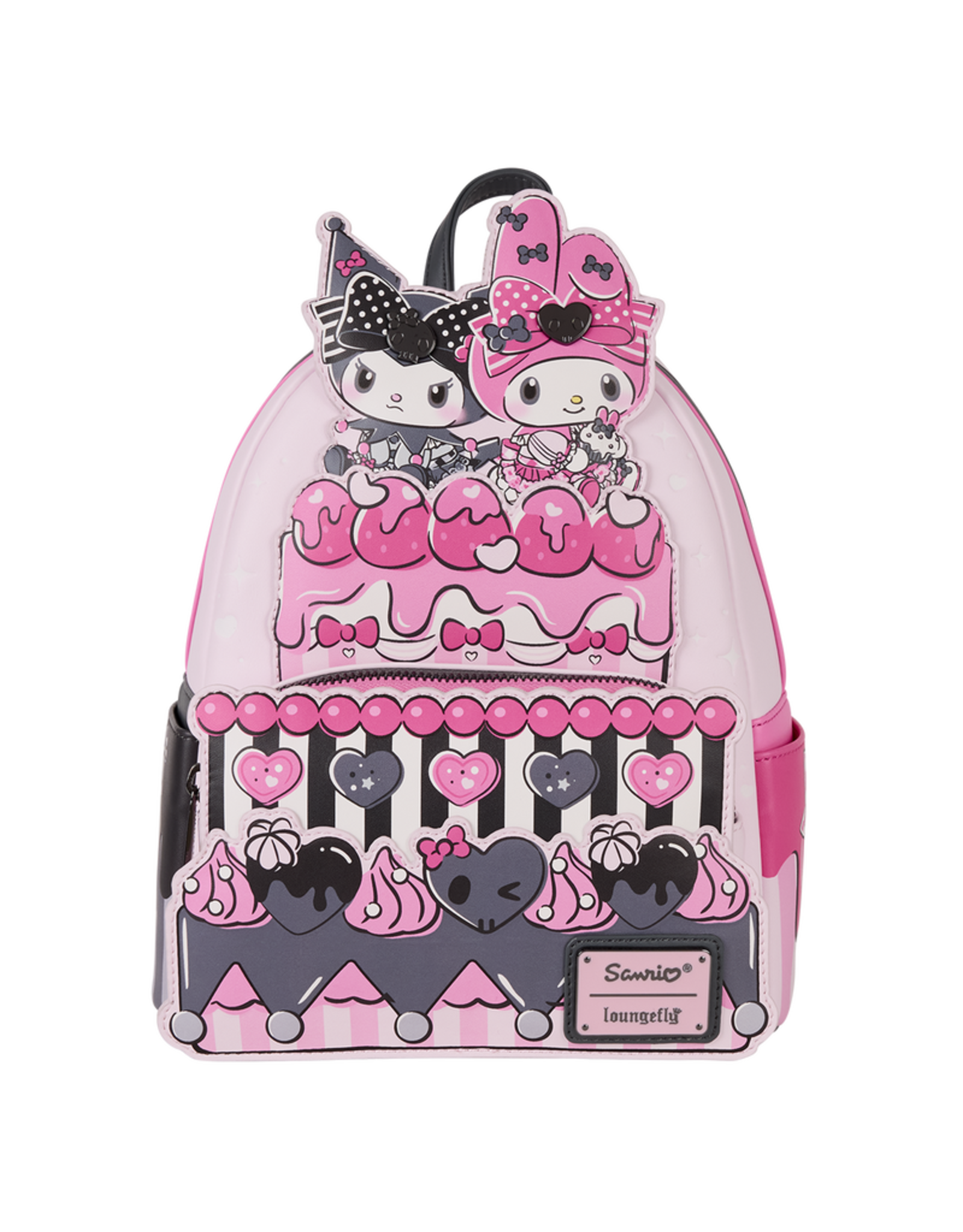 Loungefly Sanrio My Melody & Kuromi Cake Mini Backpack