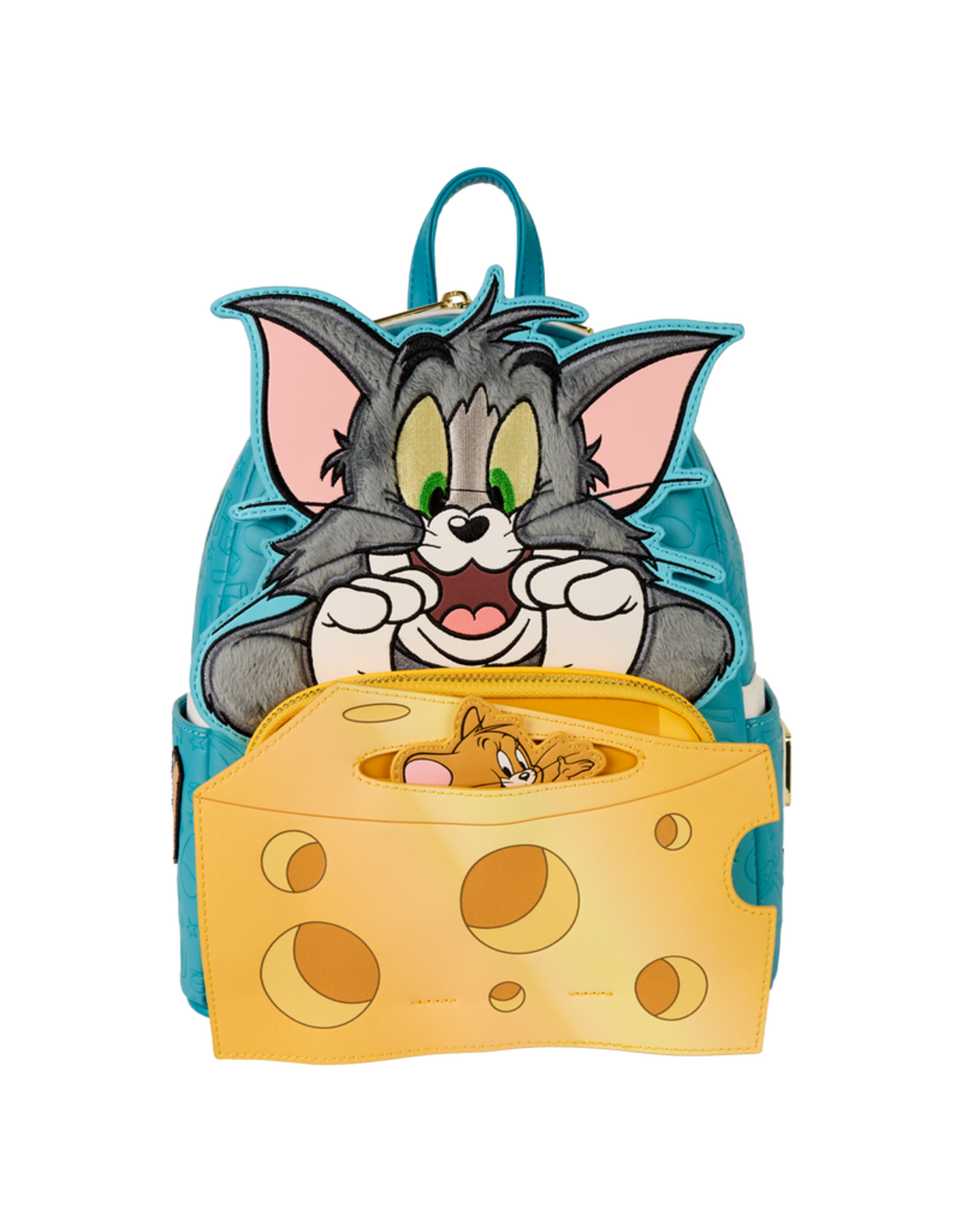 Loungefly Tom and Jerry Plush Pop-Up Mini Backpack