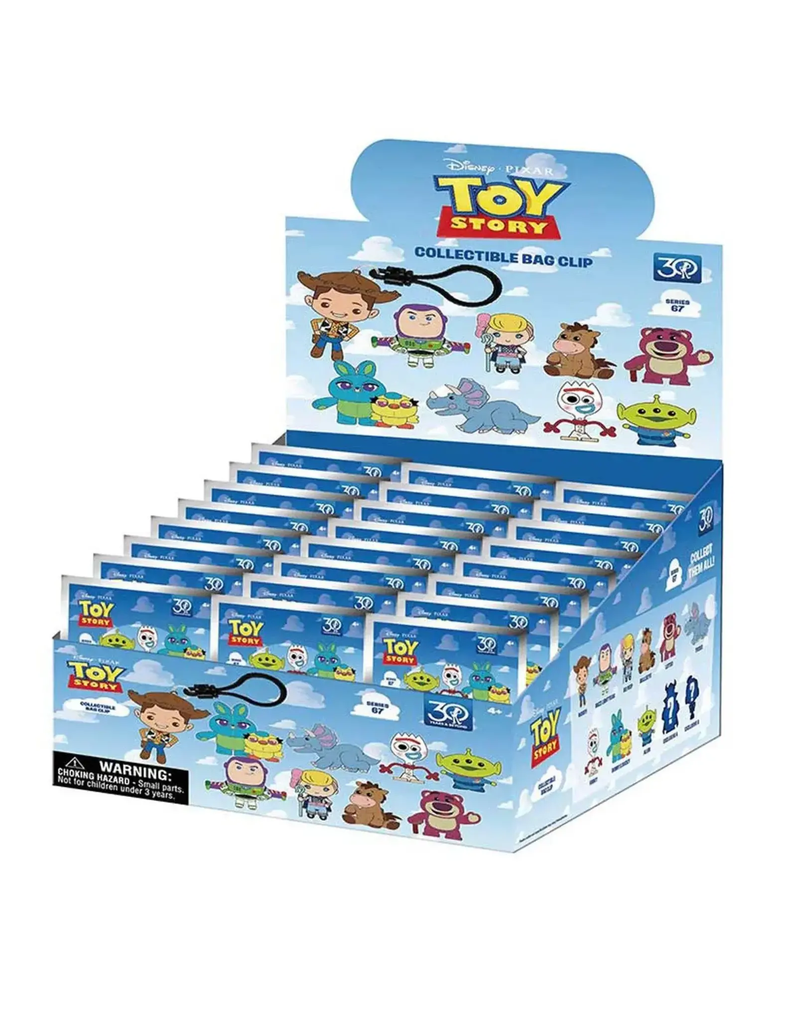 3D Toy Story 30th Anniversary Bag Charms