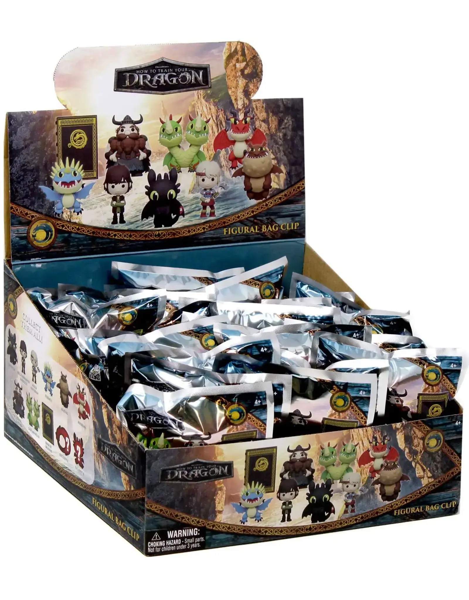 3D How To Train Your Dragon Bag Charms