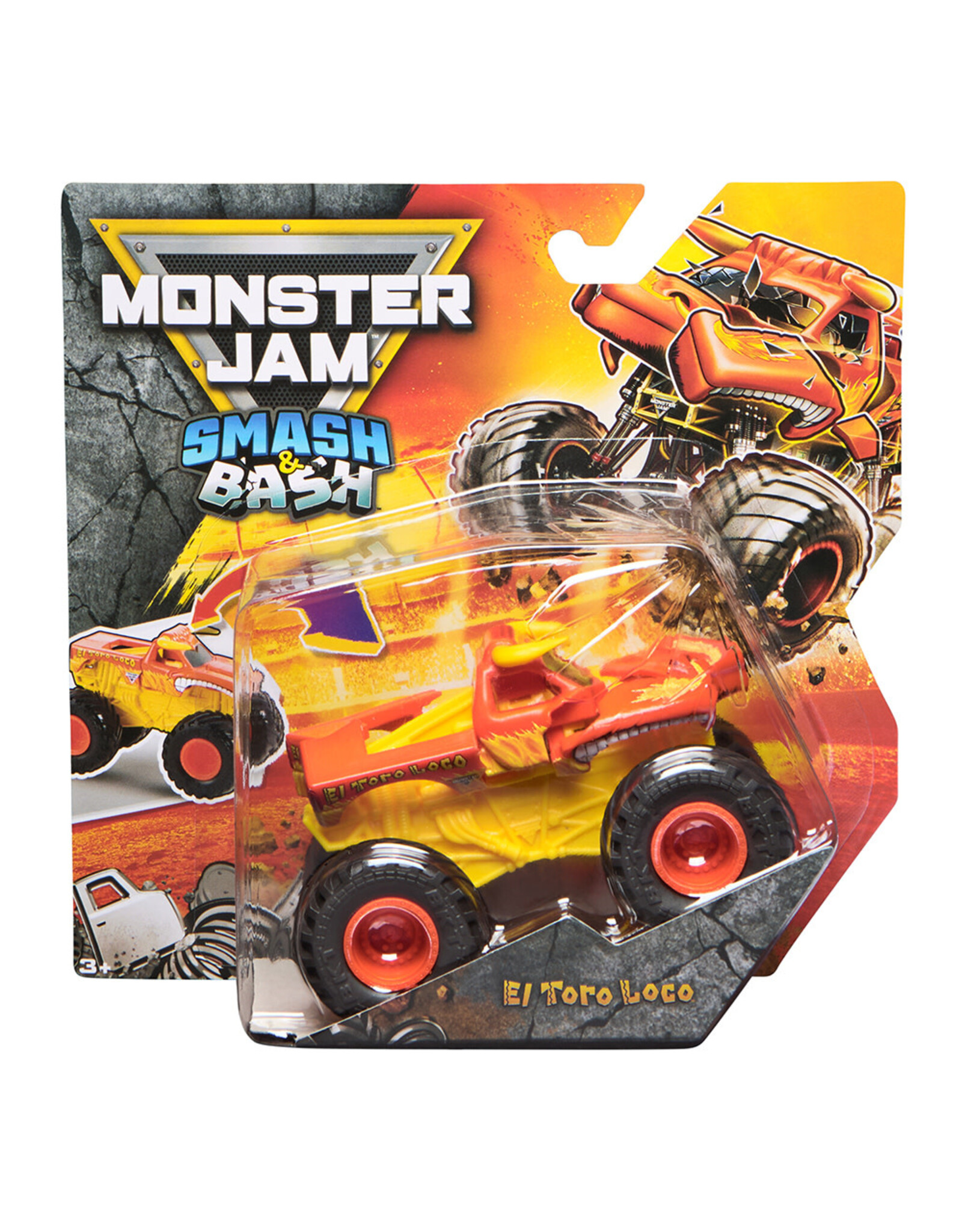 Spin Master Monster Jam - 1:64 Truck Smash & Bash: El Toro Loco