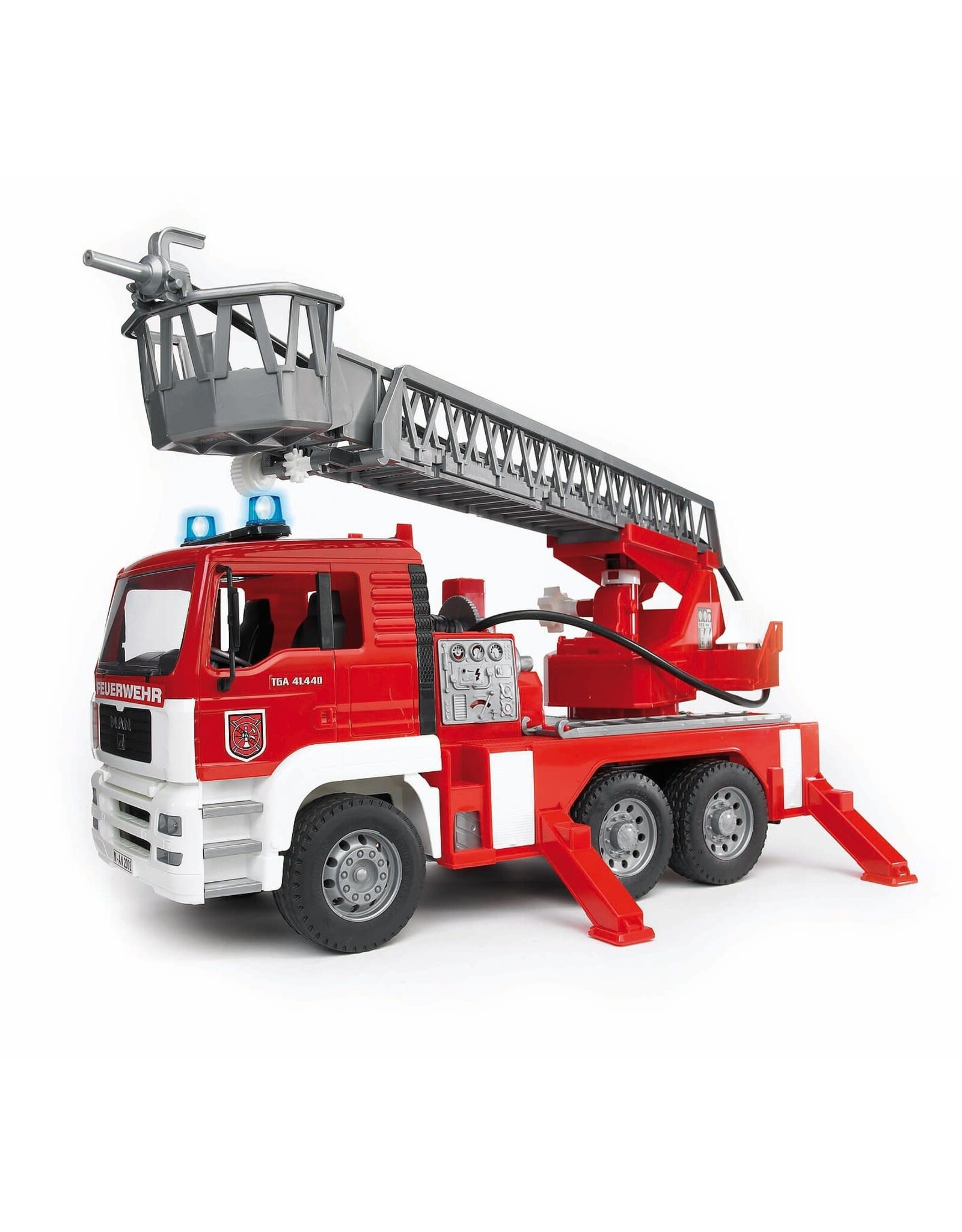 Bruder MAN TGA Fire Engine with Ladder Water Pump and Light/Sound