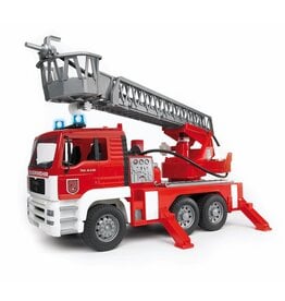 Bruder MAN TGA Fire Engine with Ladder Water Pump and Light/Sound