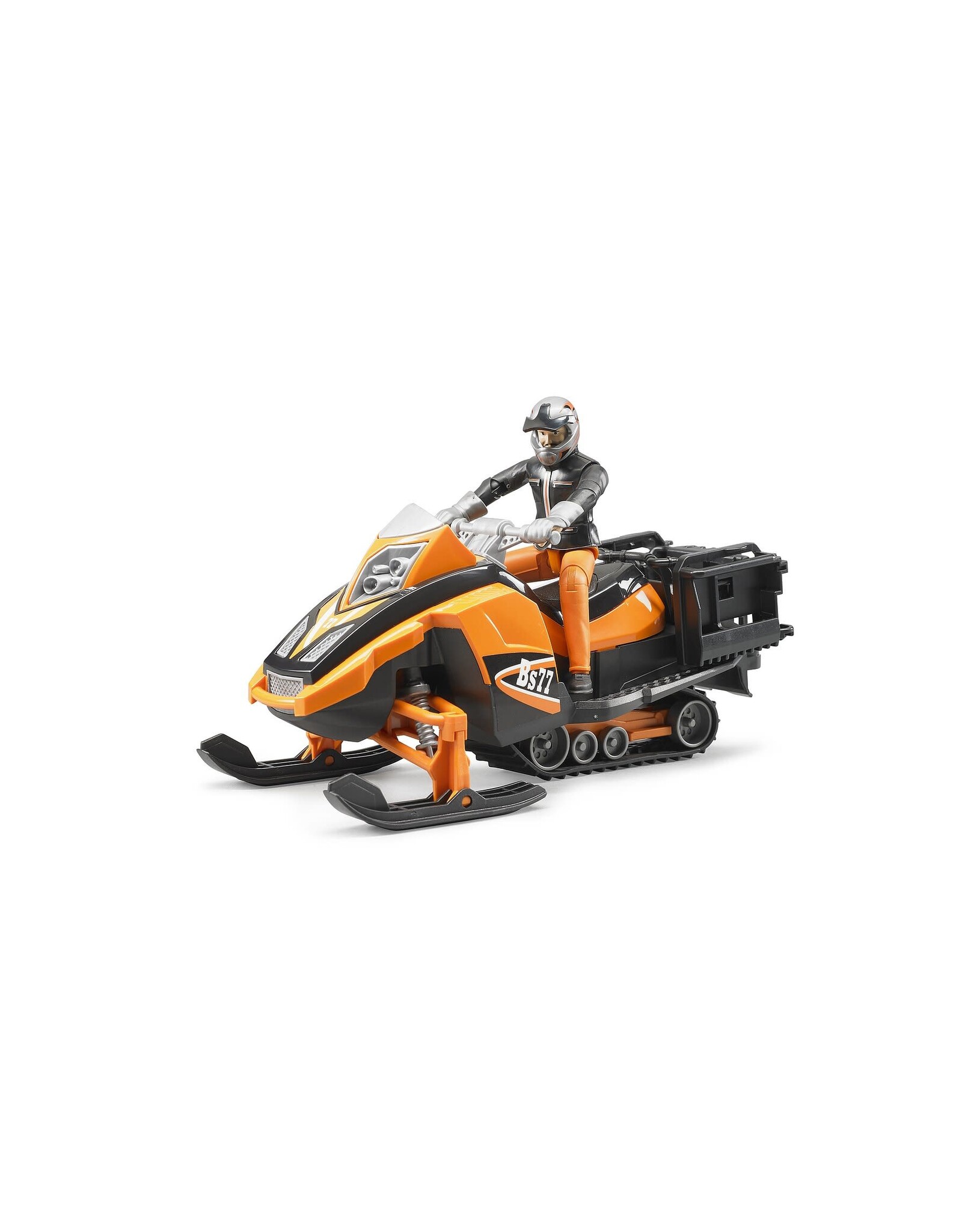Bruder Snowmobile with Driver and Accessories