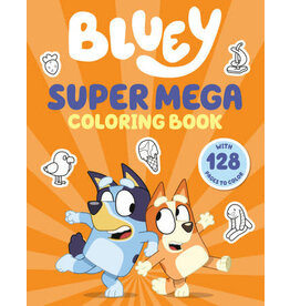 Bluey: Super Mega Coloring Book