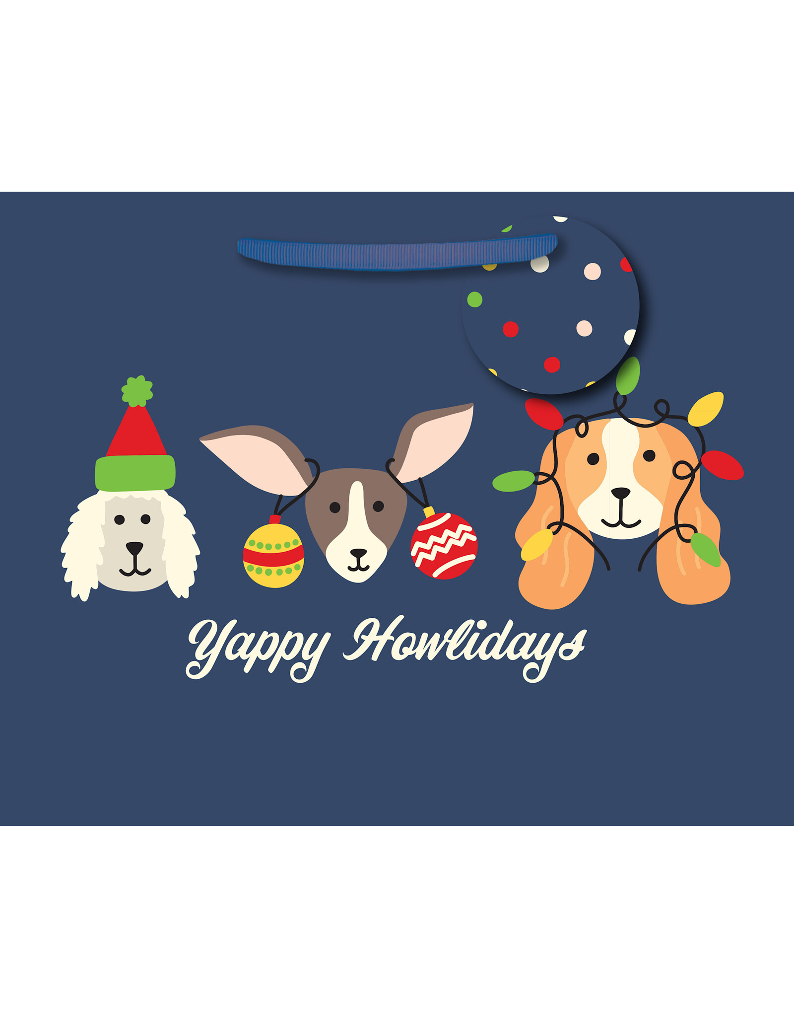 Design Design Yappy Howlidays Medium Gift Bag