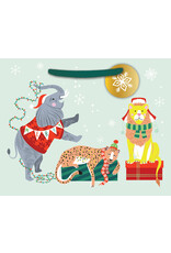 Jungle Holiday Large Gift Bag