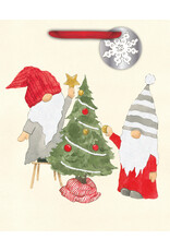 Winter Gnomes Large Gift Bag