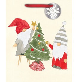 Design Design Winter Gnomes Large Gift Bag