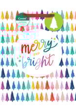 Bright Holiday Inspiration Large Gift Bag