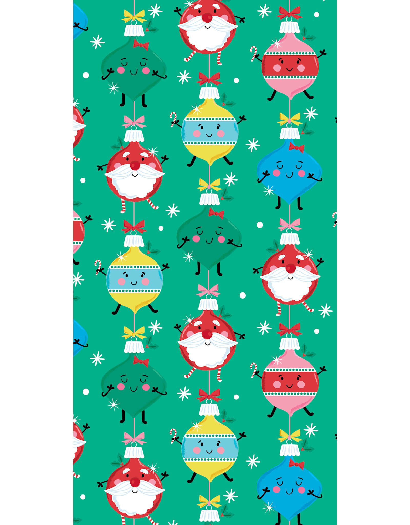 Happy Ornaments Tissue Paper