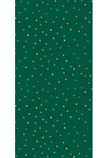 Random Gold Flecks Green Tissue Paper