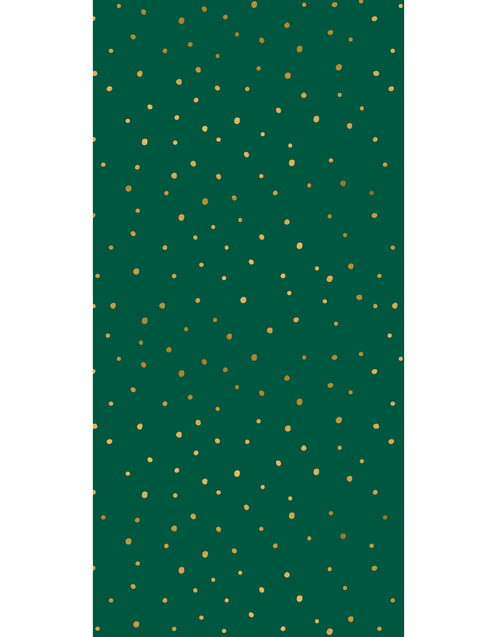 Random Gold Flecks Green Tissue Paper