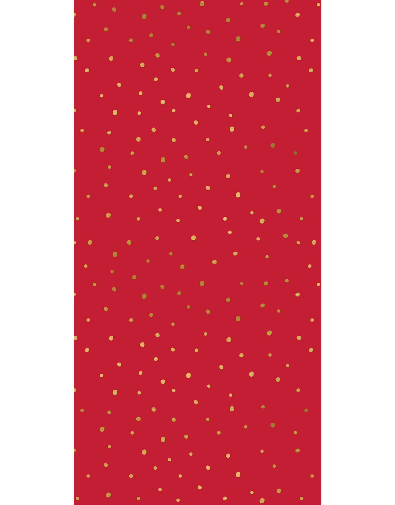 Random Gold Flecks Red Tissue Paper