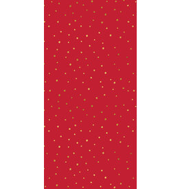 Design Design Random Gold Flecks Red Tissue Paper