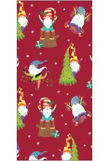 Christmas Gnomes Jumbo Wrapping Paper 8ft