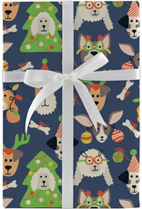 Design Design Yappy Howlidays Jumbo Roll Wrapping Paper 10ft