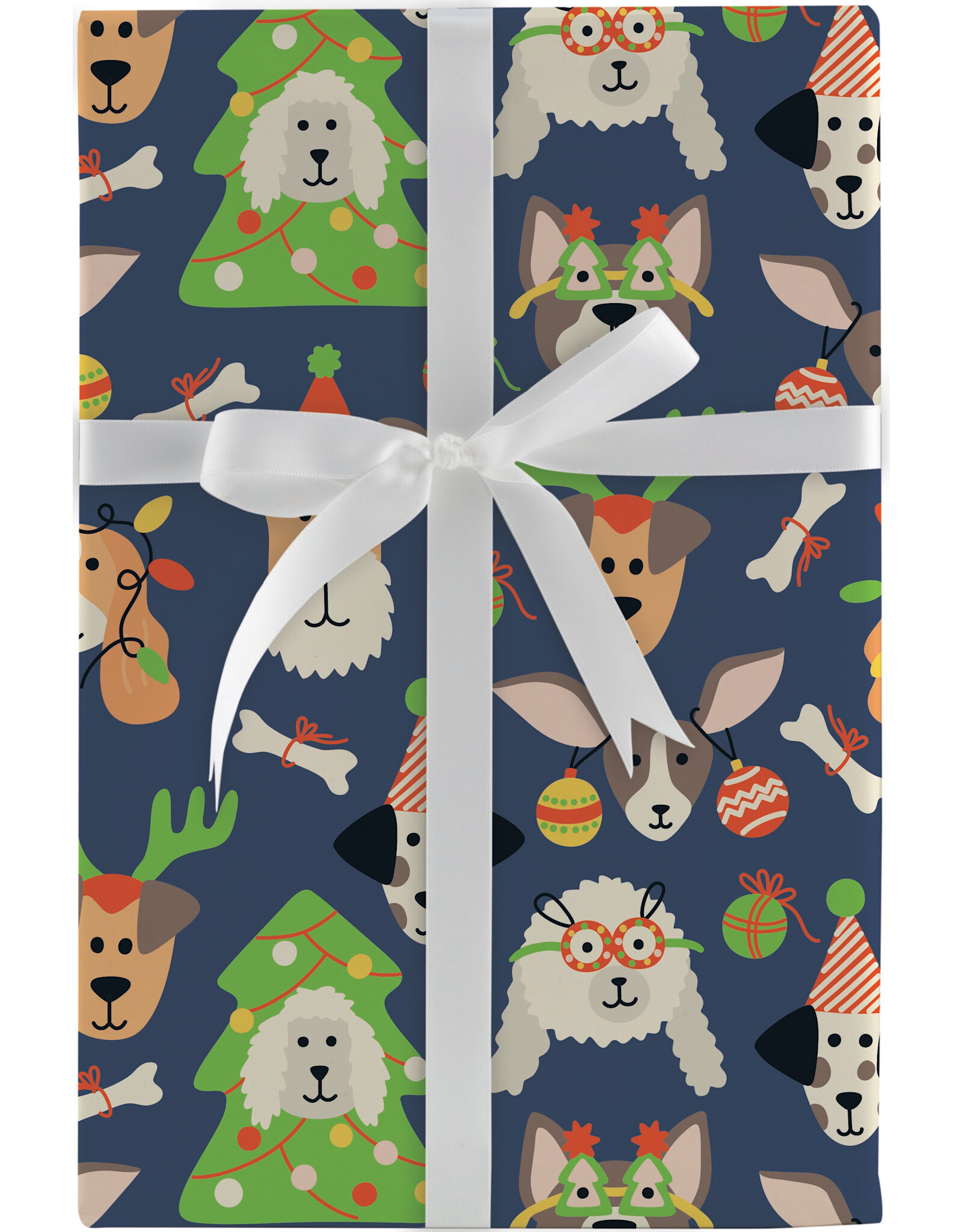 Design Design Yappy Howlidays Jumbo Roll Wrapping Paper 10ft