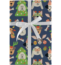 Design Design Yappy Howlidays Jumbo Roll Wrapping Paper 10ft