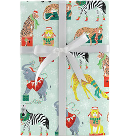 Design Design Jungle Holiday Jumbo Wrapping Paper 10ft