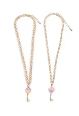 Great Pretenders Boutique Chic Key to My Heart Necklace Assorted