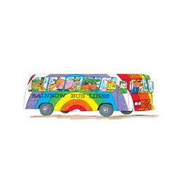 Tattly Richard Scarry Busy World Bus Tattoo Pair