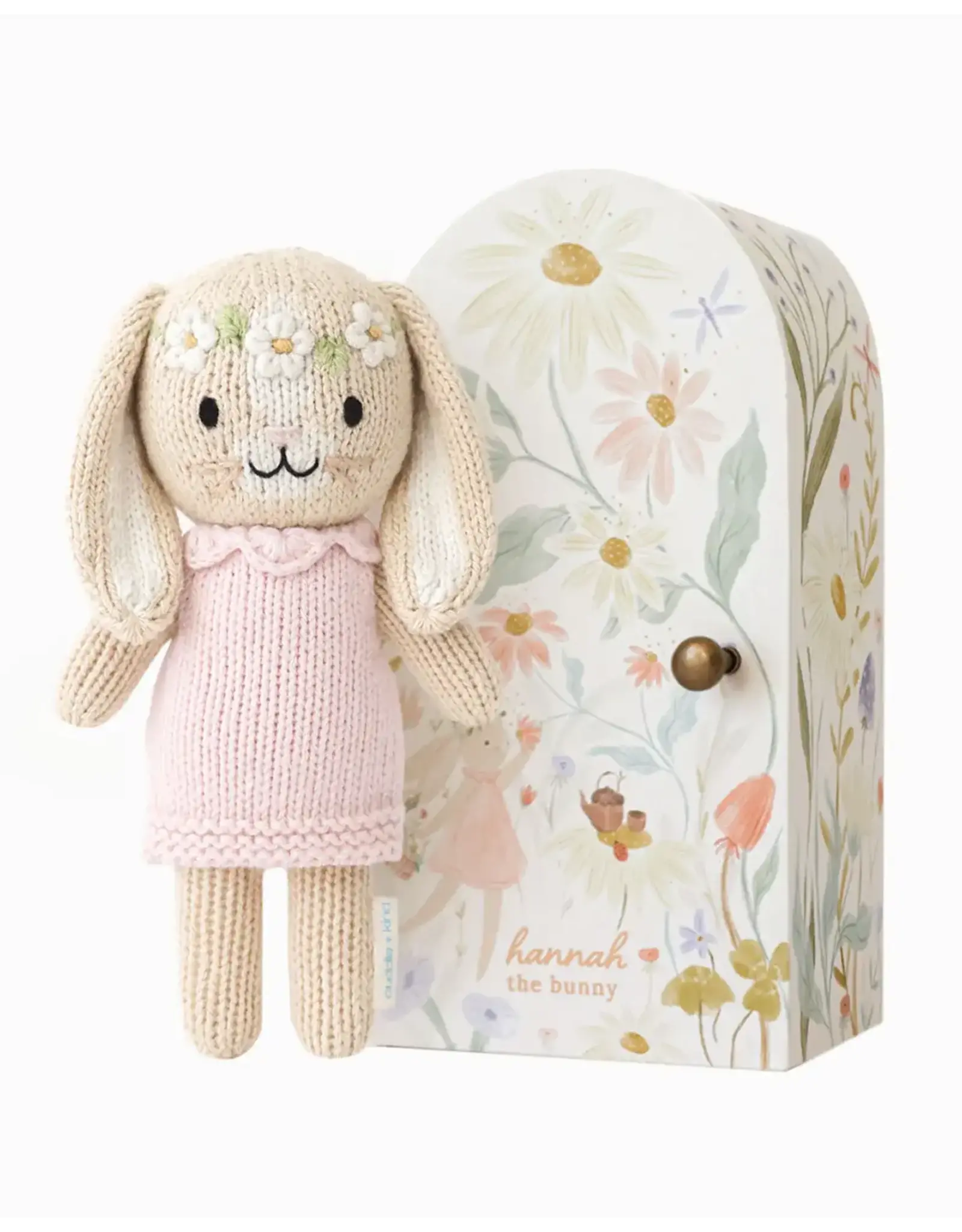 Cuddle + Kind Tiny Hannah the Bunny (Blush)