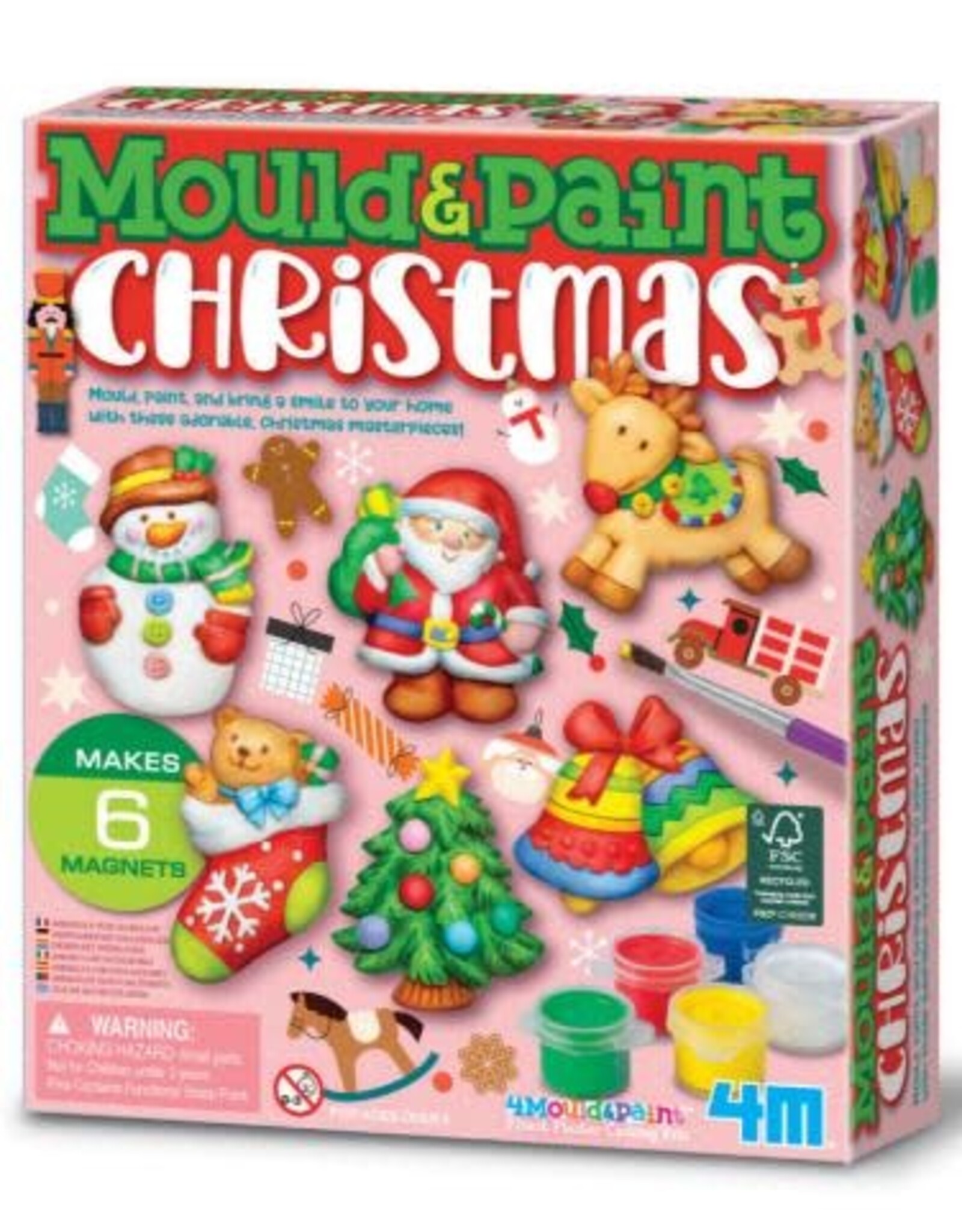 4M Mould & Paint Christmas