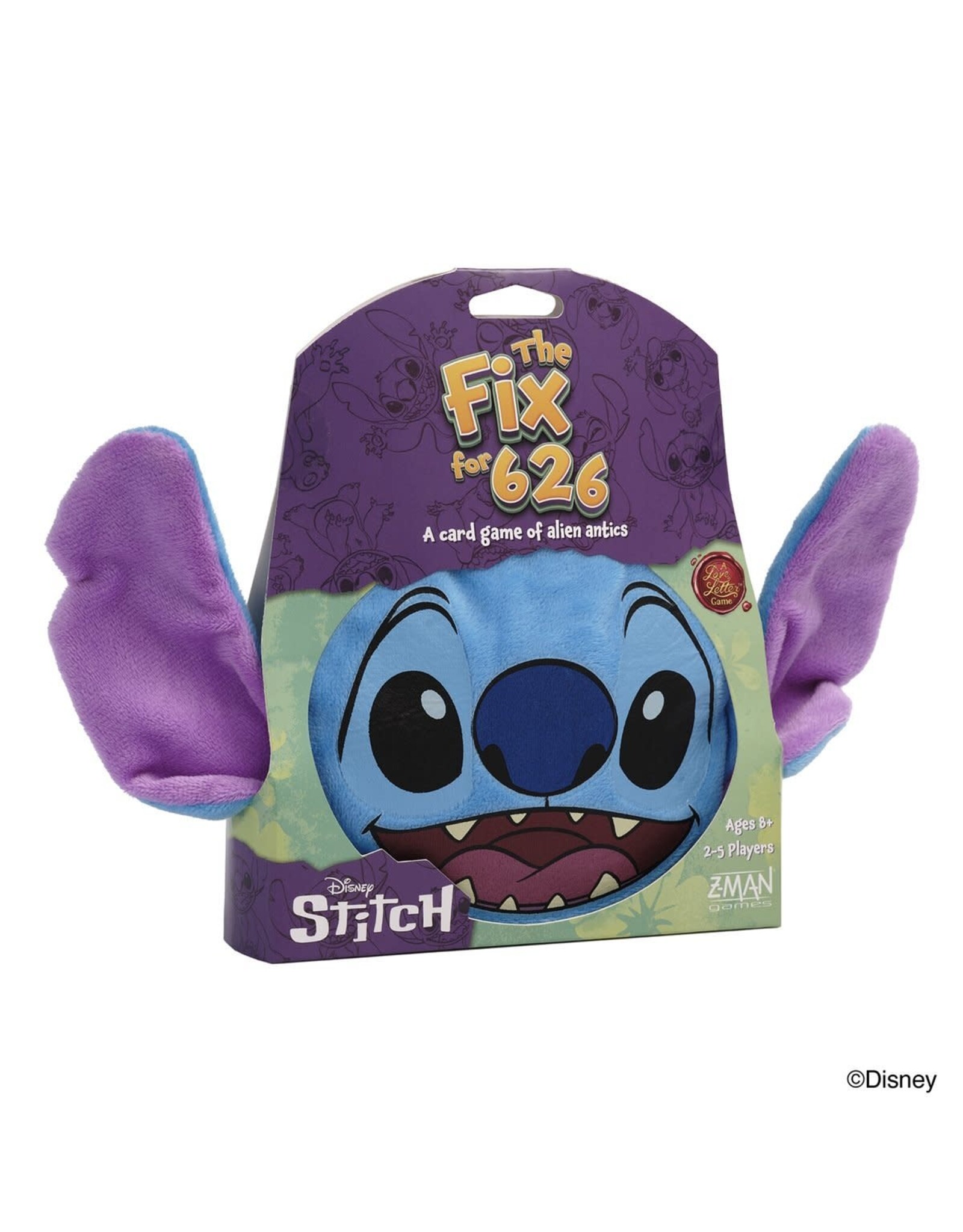 Z Man Games Love Letter - Disney Stitch - The Fix For 626