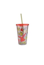 Bioworld The Grinch - White & Red 16oz Cup