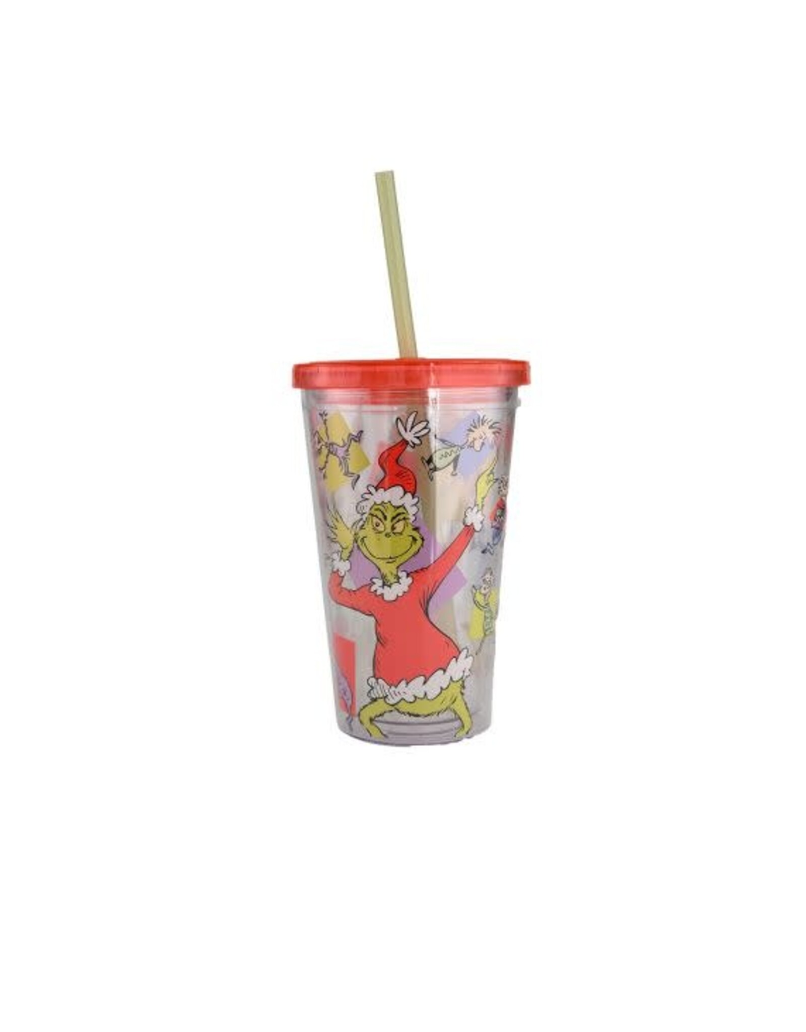 Bioworld The Grinch - White & Red 16oz Cup