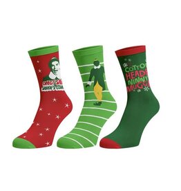 Bioworld ELF - 3 Pack Crew Socks
