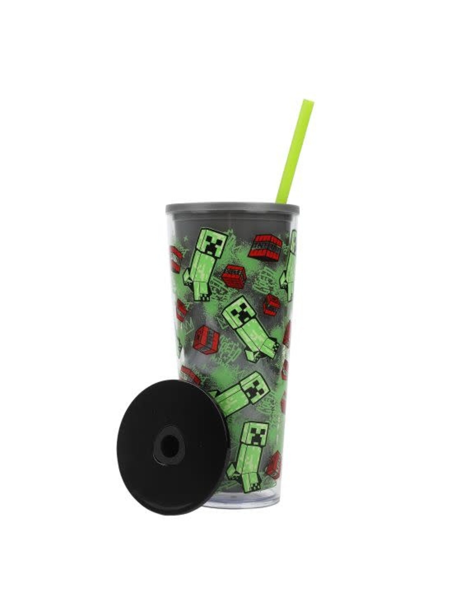 Bioworld Minecraft - Creeper & TNT 26oz Tumbler